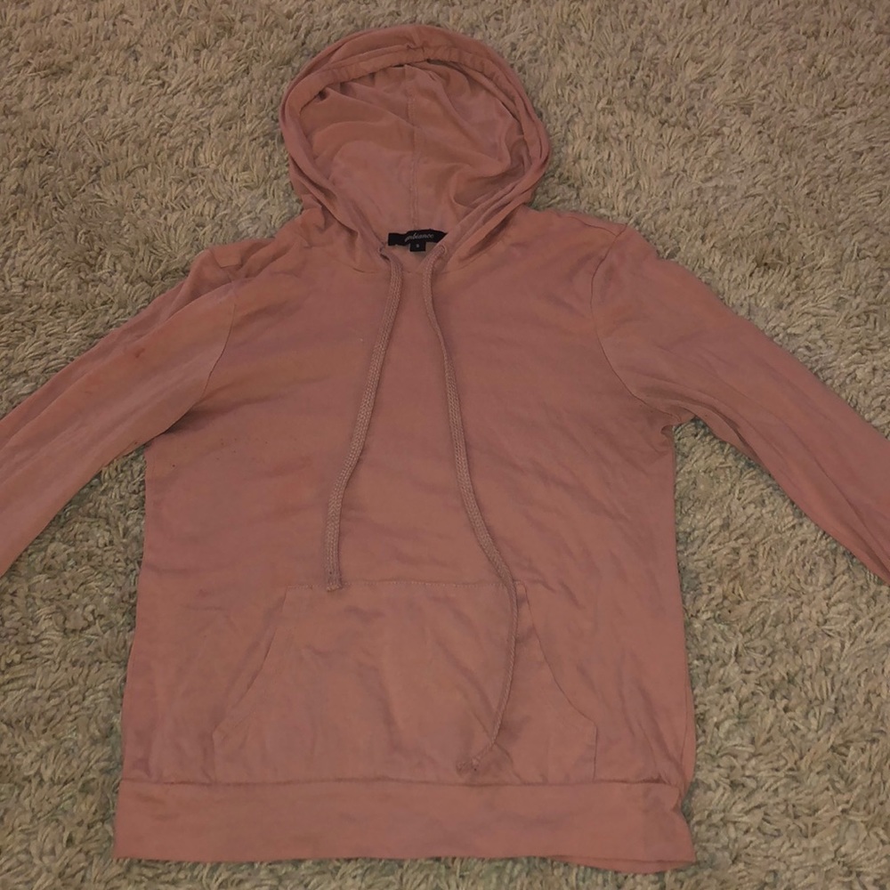 Forever21 Blush Pink Hoodie Size Small